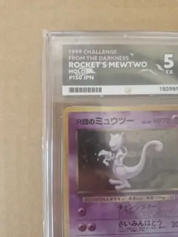 Rockets Mewtwo #150 Gym Challenge Japanese Holo Garded Pokemon Card Ace Grading - Image 2