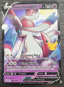 Dark Sylveon V SWSH134 Pokemon TCG Sword & Shield Promo Cards Holo MINT NM - Image 1