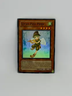 Yugioh Card Lucky Pied Piper TAEV-EN021 SUPER RARE 1st Edition - LP - Image 1