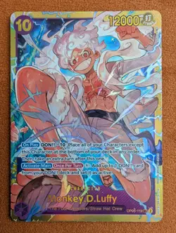 OP05-119 Monkey.D.Luffy :: Secret Rare One Piece TCG Card :: OP05: Awakening Of - Image 1