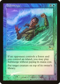 Nemesis MTG Foil Submerge Magic - Image 1
