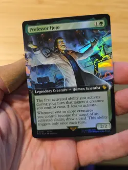 Professor Hojo (Extended Art Foil) #161 MTG Final Fantasy NM - Image 2