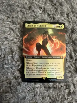 Cloud, Ex-SOLDIER (Extended Art) Commander: Final Fantasy Foil - Image 1