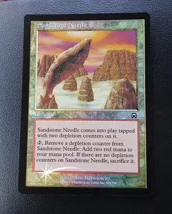1999 Magic: The Gathering - Mercadian Masques Foil Sandstone Needle #326 n0n - Image 1