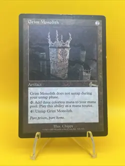 Grim Monolith (Urza's Legacy - ULG) Vintage MTG - Moderate Play - Image 1
