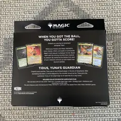 MTG - Magic: the Gathering: Final Fantasy Commander Deck : Counter Blitz - Tidus - Image 2