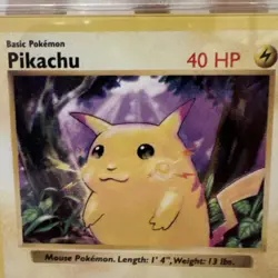 Pokemon Base Set Shadowless Pikachu 58/102 PSA 9 - Image 3
