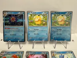 Psyduck 054/165 Lot - Pokemon TCG Scarlet & Violet 151 - Regular & Reverse - NM - Image 2