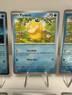 Psyduck 054/165 Lot - Pokemon TCG Scarlet & Violet 151 - Regular & Reverse - NM - Image 4