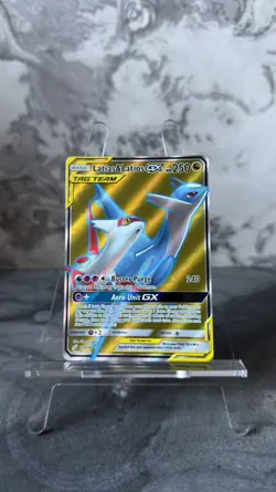 Latias & Latios GX 169/181 - S&M Team Up Tag Team - Pokemon English Full Art NM - Image 4