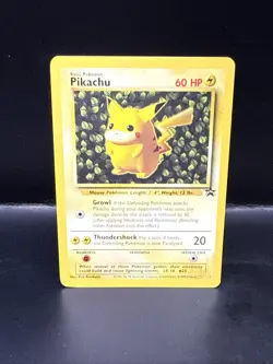 Pokemon TCG Pikachu Wizards Black Star Promos Rare Pokemon R - Image 1
