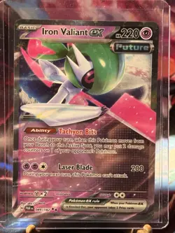 Pokemon TCG - Iron Valiant ex 89/182 - Paradox Rift - Ultra Rare - Image 1