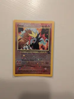 Pokemon TCG Entei Wizards Black Star Promos 34 Holo Promo - Image 1