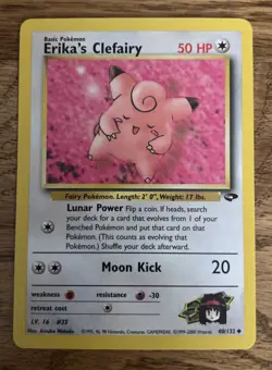 Pokemon Erika's Clefairy 40/132 Gym Challenge Regular - Image 1