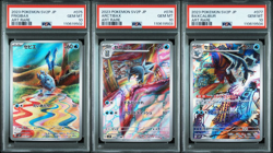 PSA 10 SEQ Pokemon Baxcalibur 077 Frigibax 075 Arctibax 076 AR sv2P Japanese - Image 1