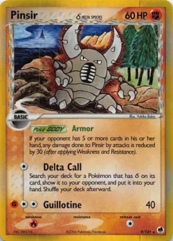 Pokemon Card Lot 4 Holo Rare Pikachu Gliscor Dragonair Pinsir Delta Species TCG - Image 2