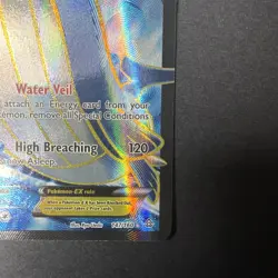 Pokemon TCG Wailord EX 147/160 - Primal Clash XY Full Art Ultra Rare Card (LP+) - Image 4