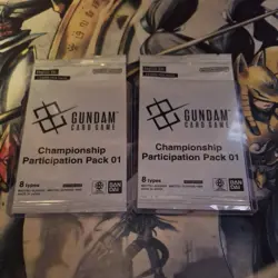 Gundam Card Game - Championship Participation Pack 01 - Image 1