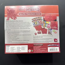 Pokemon TCG Sword & Shield 5 Battle Styles Elite Trainer Box Card Game 820650808357 - Image 2