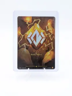 2025 League of Legends Riftbound English TCG Card Body Rune OGN·126a/298 Alt Art - Image 1