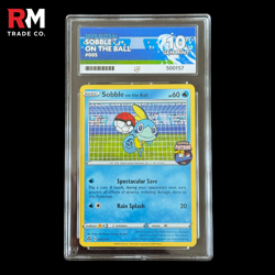Sobble On The Ball 005/005 Pokemon Futsal Promo Card Graded ACE 10 Gem Mint - Image 1