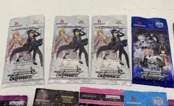 Mixed Miscellaneous Anime Trading Card Booster Pack Bundle (Set Of 20) - Image 2