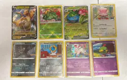 Pokemon go Card Lot: DragoniteV, Radiant Venusar, Venusaur ex, Alollan Rattata, - Image 1