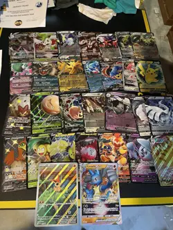 30 Different Pokemon Jumbo Promo Card Oversized 5"x7" Lot Basic, VUnion, Stage 1 - Image 1