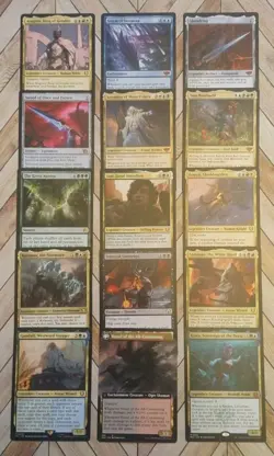 MTG: 15 CARD MIXED LOT-ALL MYTHIC- ALL NON PLAYED- NEAR MINT - Image 1