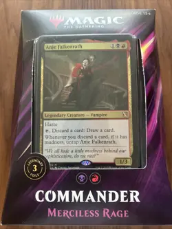 MTG 1x Merciless Rage Commander 2019 Deck Brand New 630509892624 - Image 1