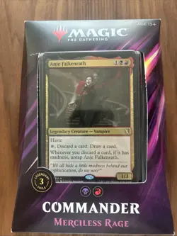 MTG 1x Merciless Rage Commander 2019 Deck Brand New 630509892624 - Image 2