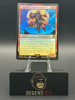Gilgamesh, Master-at-Arms 0139 Final Fantasy Foil MTG - Image 1