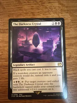 The Darkness Crystal R 0096 Final Fantasy Magic the Gathering MTG - Image 1