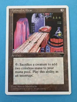 MTG Ashnod's Alter Artifact - Chronicles 1995 LP - Image 1