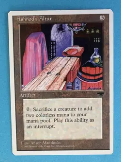 MTG Ashnod's Alter Artifact - Chronicles 1995 LP - Image 3