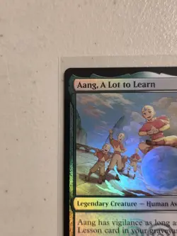 Aang, Alot to Learn (Foil) 0146 - Avatar: The Last Airbender: Eternal-Legal TLE - Image 2