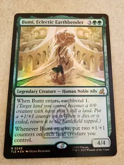 Bumi, Eclectic Earthbender - #248 Foil - Avatar - Mtg - Image 1