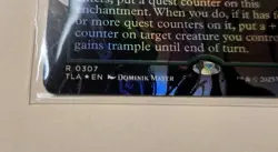 MTG - Earthbender Ascension - FOIL Borderless #307 Avatar: The Last Airbender NM - Image 2