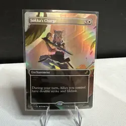 MTG Sokka's Charge (Borderless) Avatar: The Last Airbender: Eternal-Legal Foil - Image 1