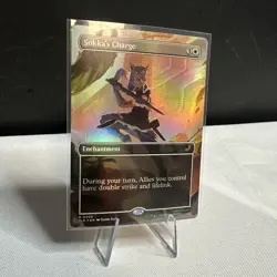 MTG Sokka's Charge (Borderless) Avatar: The Last Airbender: Eternal-Legal Foil - Image 2