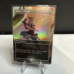 MTG Sokka's Charge (Borderless) Avatar: The Last Airbender: Eternal-Legal Foil - Image 3