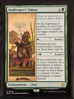 Innkeeper's Talent - BLB 180 - Regular - MTG Bloomburrow Rare Enchantment - NM - Image 3