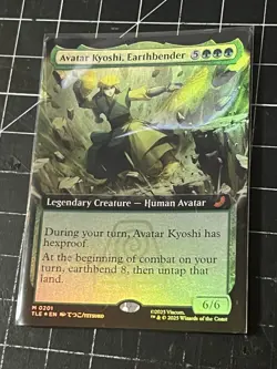 Avatar Kyoshi, Earthbender (Extended Art) Foil - Avatar: The Last Airbender MTG - Image 1