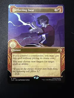 Deflecting Swat borderless Avatar Magic The Gathering MTG 2025 - Image 1