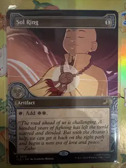 Sol Ring (Showcase) Avatar: The Last Airbender: Eternal-Legal Regular - Image 1