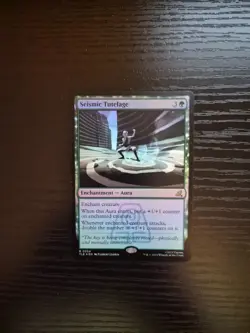 MTG Avatar: The Last Airbender Eternal-Legal - Seismic Tutelage #254 - Foil - Image 1