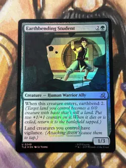 FOIL Earthbending Student (0249) MTG Avatar: The Last Airbender TLA - NM/Mint 🔥 - Image 1