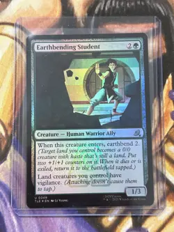 FOIL Earthbending Student (0249) MTG Avatar: The Last Airbender TLA - NM/Mint 🔥 - Image 3