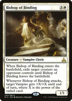 Bishop of Binding [Rivals of Ixalan] Foil Near Mint - Image 1