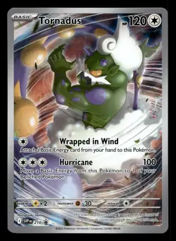 Tornadus SVP 210 Promo Scarlet & Violet Pokemon NM - Image 1